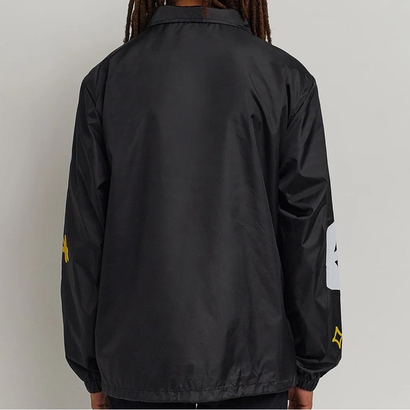 Black Grafitti Stadium Jacket- Size XL - Picture 8 of 11